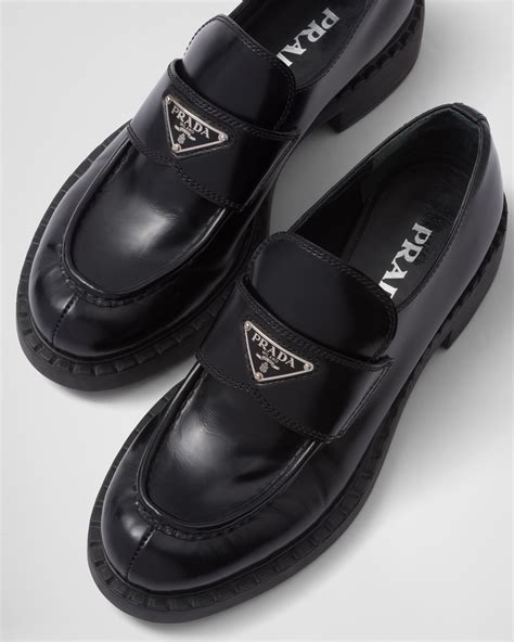 prada loafers women cross